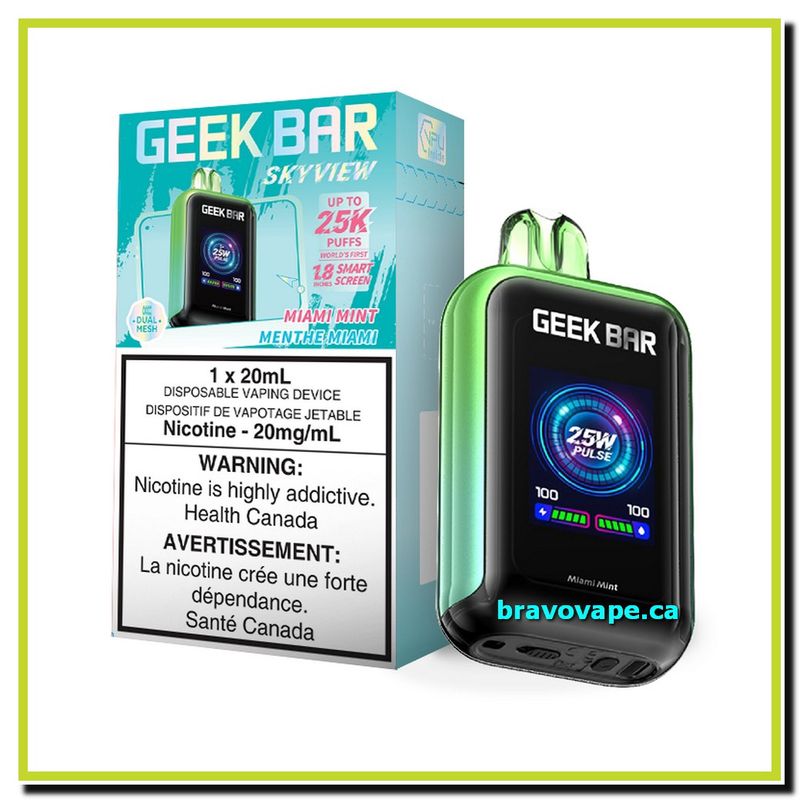 GEEK BAR SKYVIEW 25K-MIAMI MINT