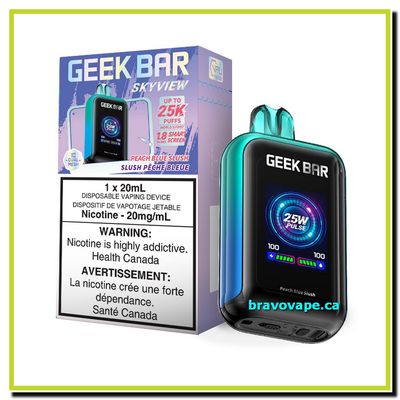 GEEK BAR SKYVIEW 25K-PEACH BLUE SLUSH