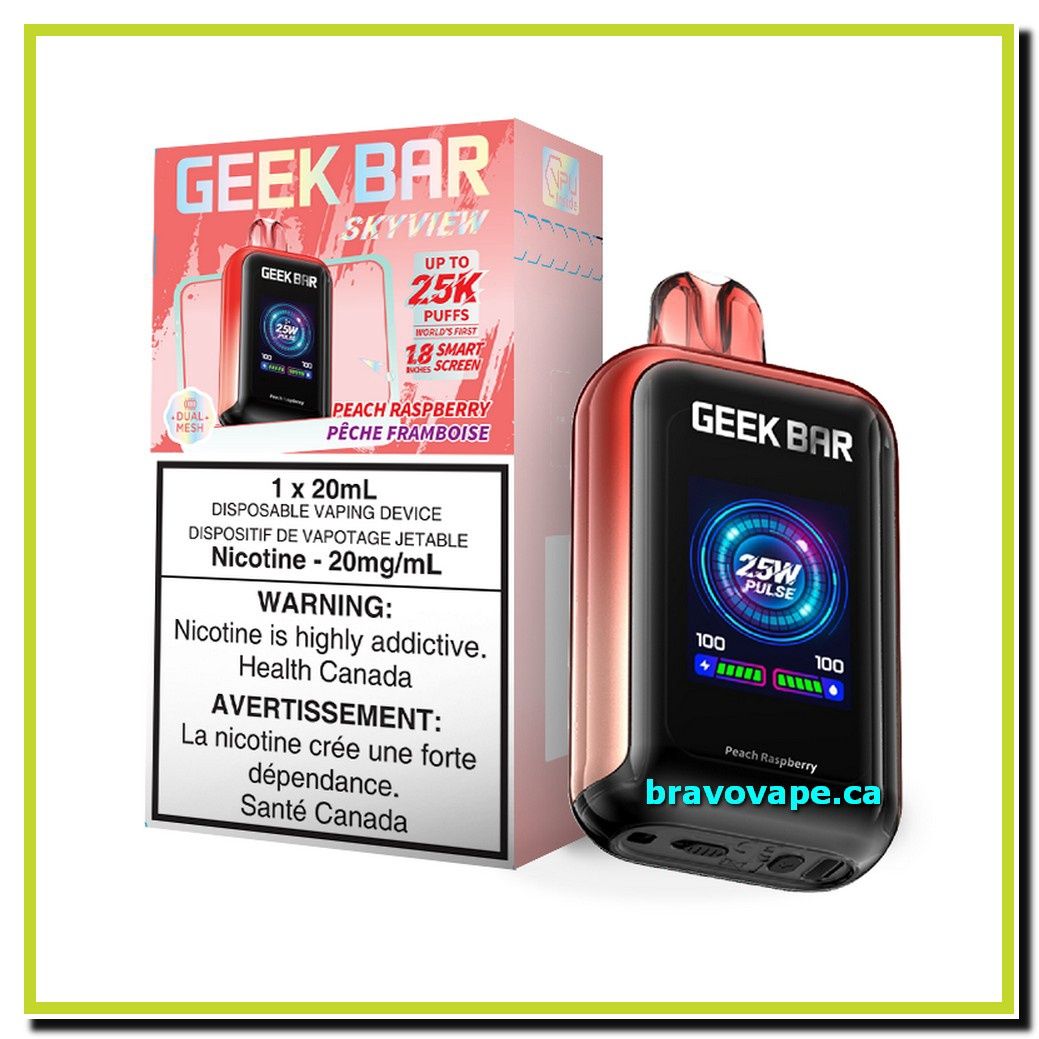 GEEK BAR SKYVIEW 25K-PEACH RASPBERRY