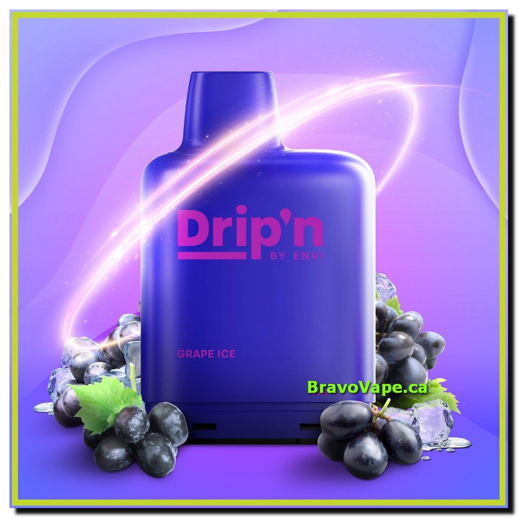 Level X Drip&#39;n Boost Pod 20mL - Grape Ice