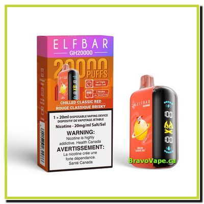 ELF BAR GH20K-CHILLED CLASSICE RED