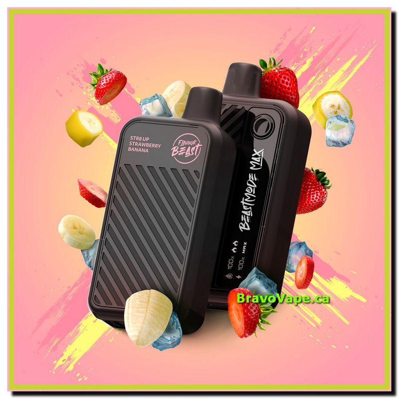Flavour Beast Beast Mode Max 18K-SRT8 UP STRAWBERRY BANANA
