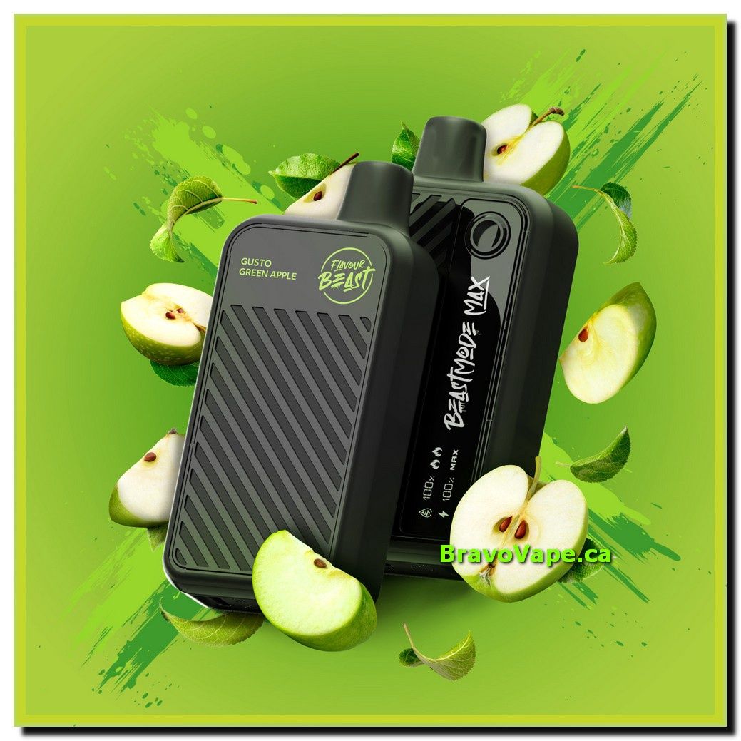 Flavour Beast Beast Mode Max 18K-GUSTO GREEN APPLE