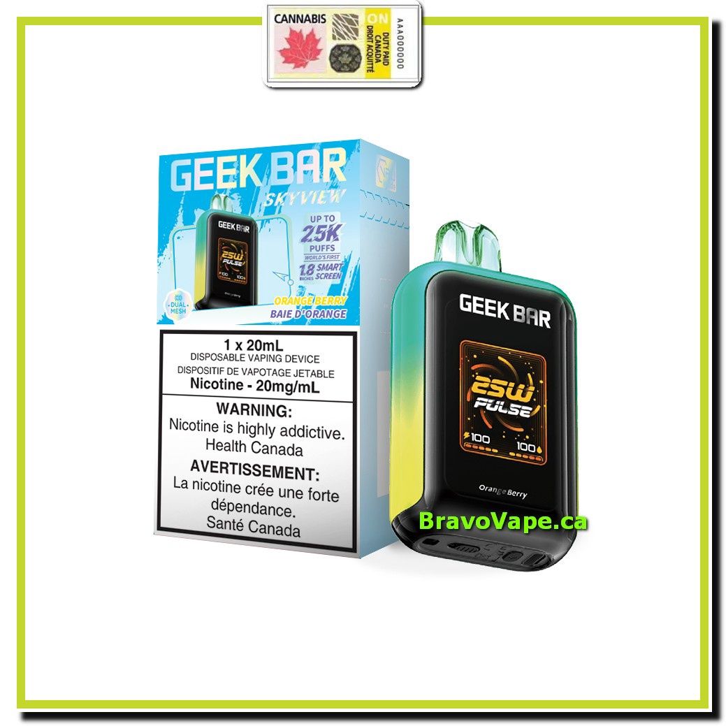 GEEK BAR SKYVIEW 25K-ORANGE BERRY