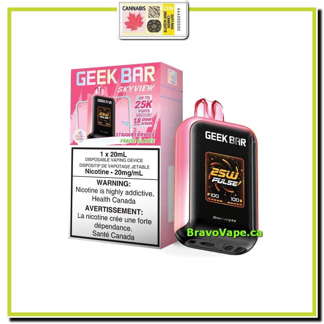 GEEK BAR SKYVIEW 25K-STRAWBERRY ICE