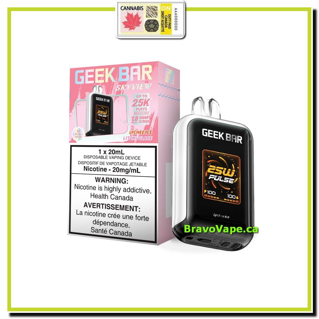 GEEK BAR SKYVIEW 25K-LYCHEE ICE