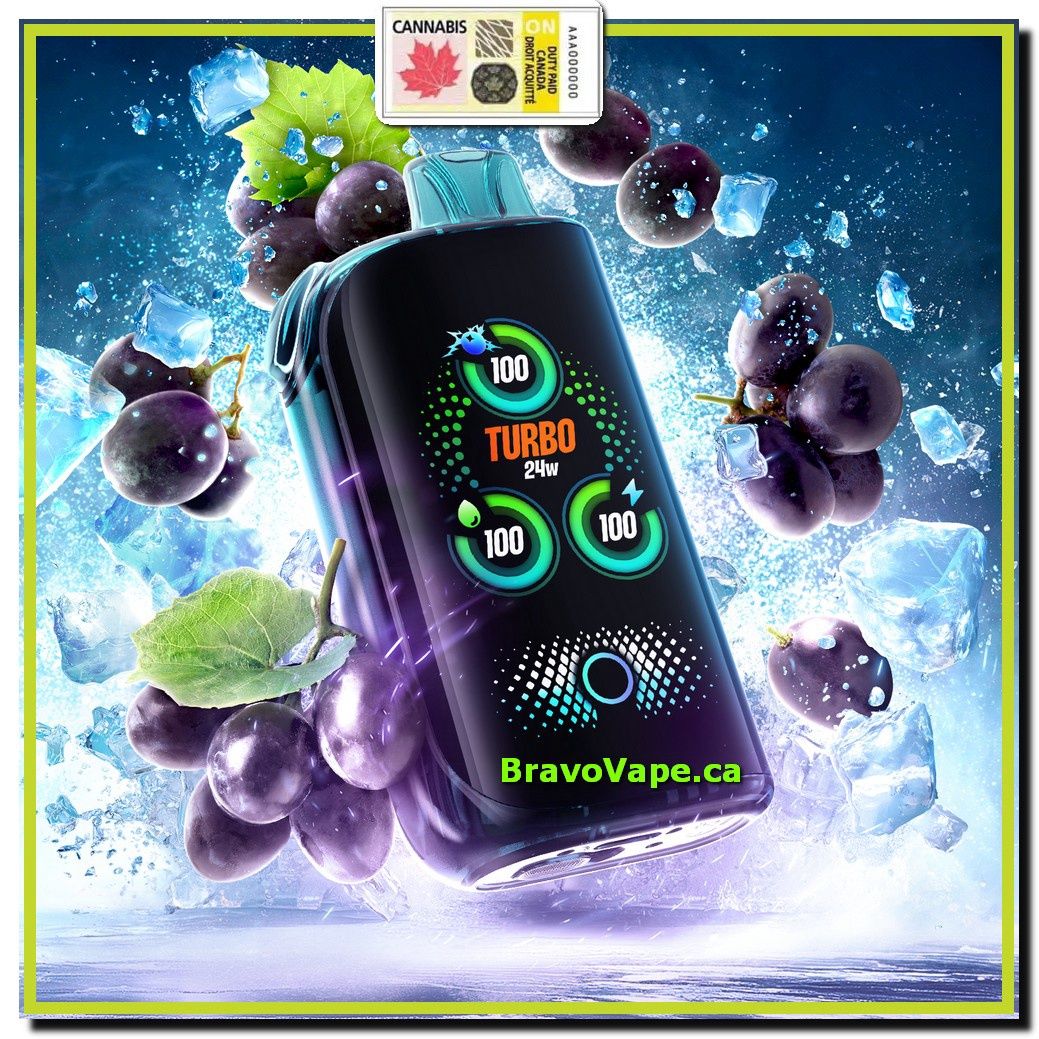 3Drip&#39;n EVO Disposable Fasta Blast 30K-Grape Ice (Ontario Stamped)