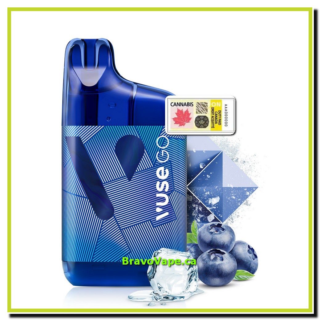 9-VUSE GO 5000-BLUEBERRY ICE (Ontario Stamped)