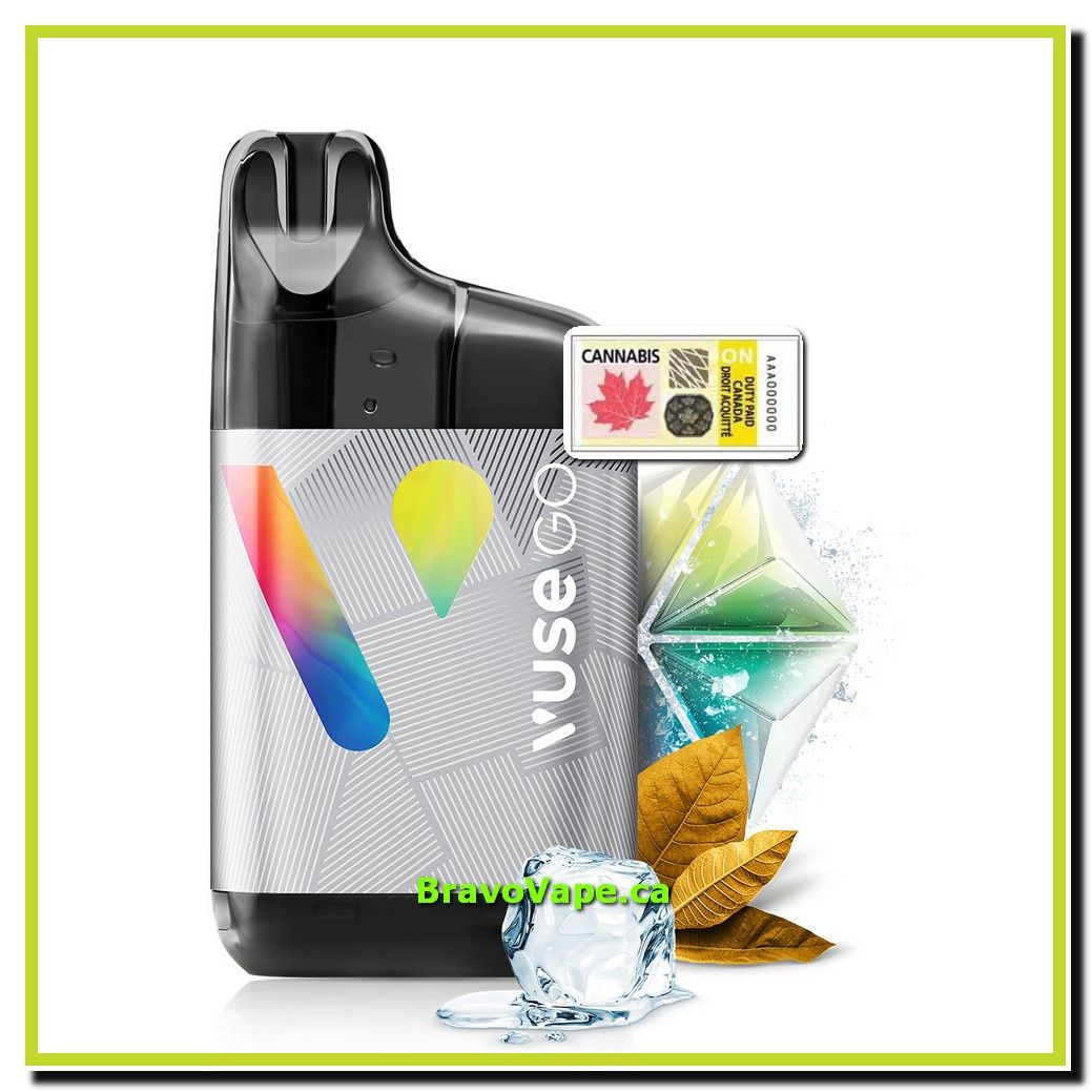 9-VUSE GO 5000-CLEAR ICE TOBACCO (Ontario Stamped)