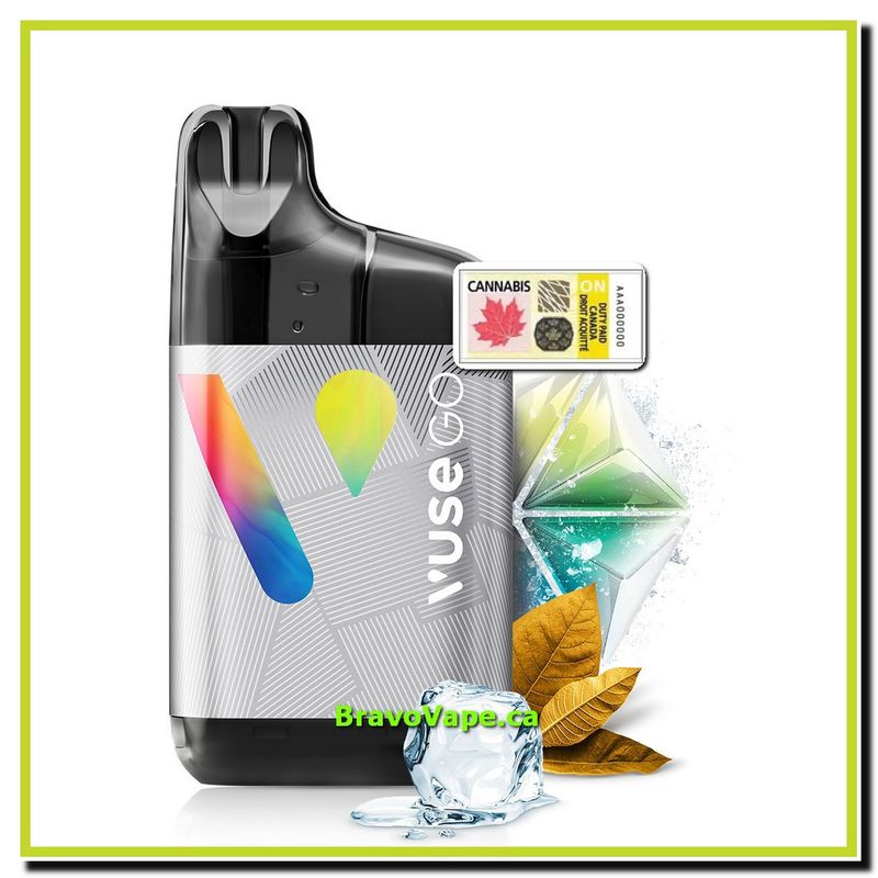 9-VUSE GO 5000-CLEAR ICE TOBACCO (Ontario Stamped)