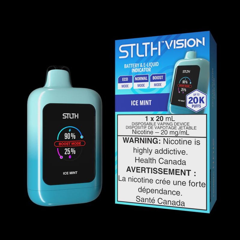 STLTH Vision Disposables 20K-ICE MINT (Ontario Stamped)