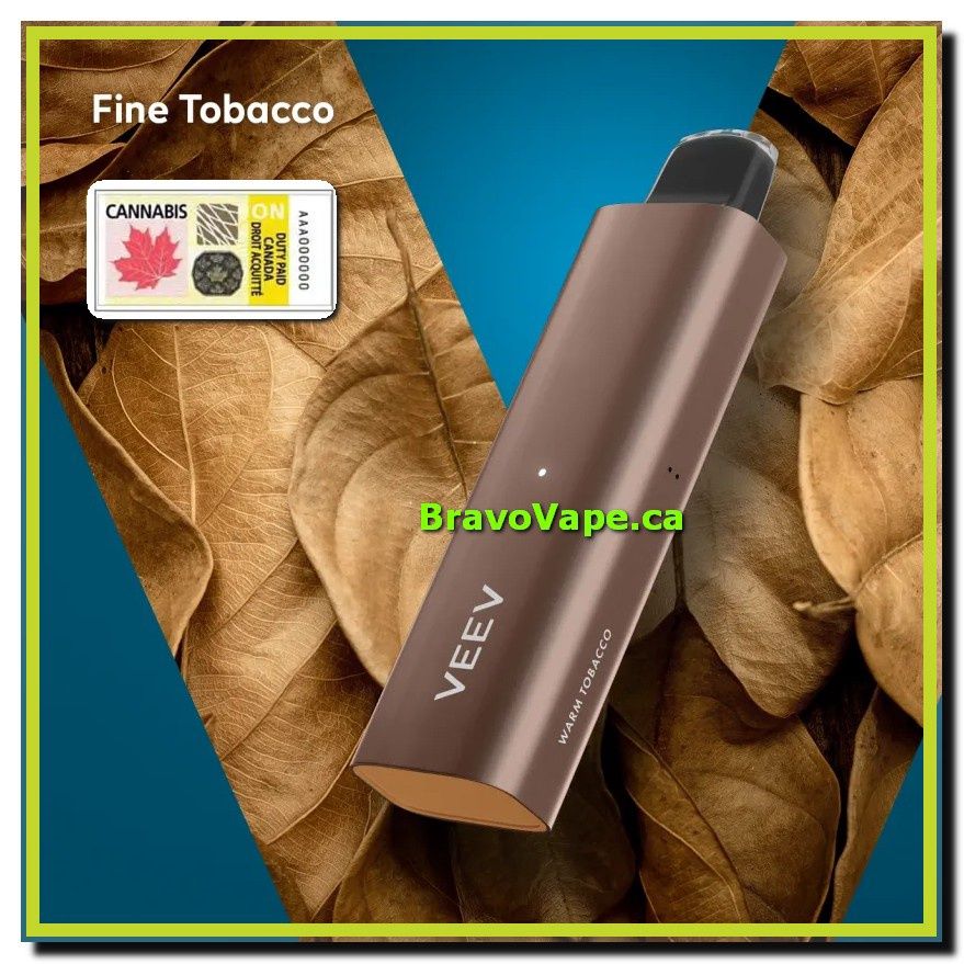 VEEV NOW 5ML WARM TOBACCO-FINE TOBACCO (Ontario Stamped)