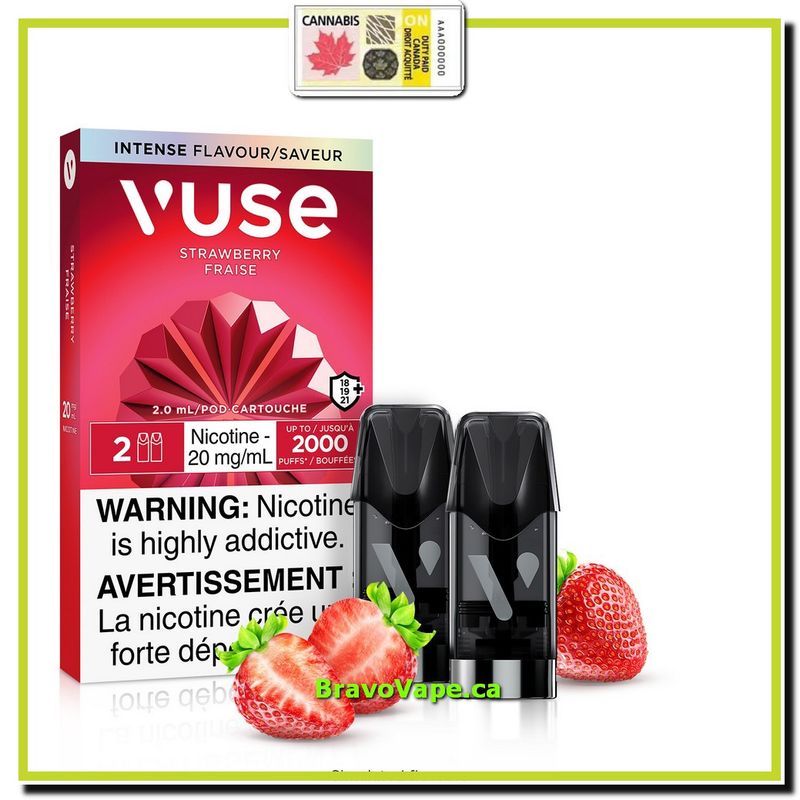 VUSE POD-STRAWBERRY 20 mg/mL (Ontario Stamped)