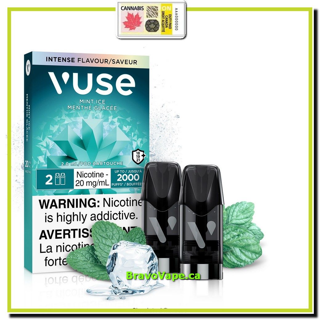 nVUSE POD-MINT ICE 20 mg/mL (Ontario Stamped)