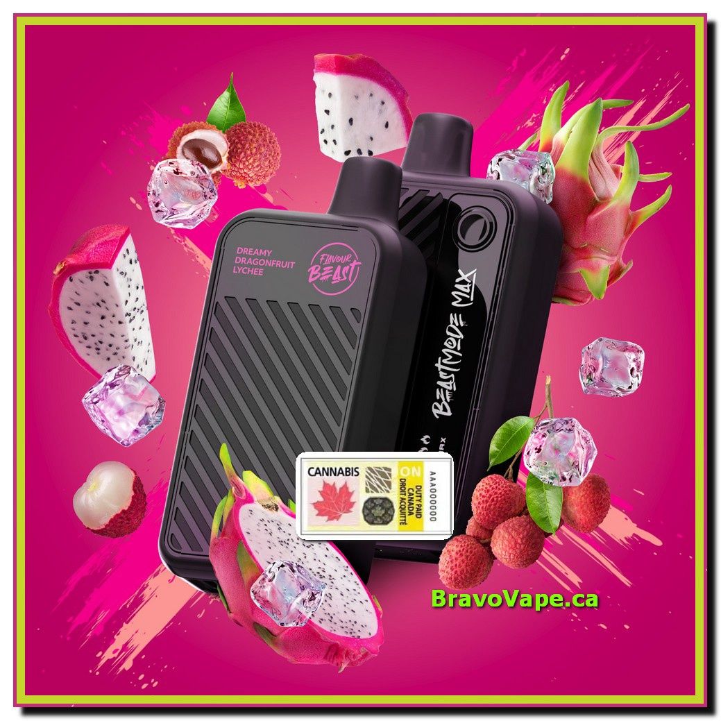 Flavour Beast Beast Mode Max 18K-DREAMY DRAGONFRUIT LYCHEE ICED