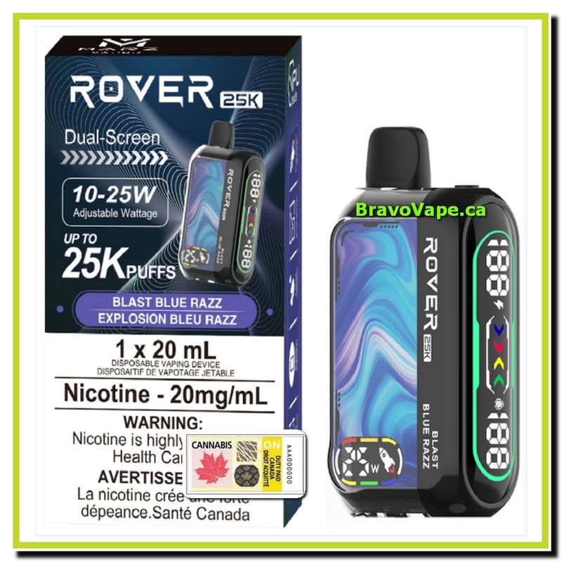 MARZ ROVER 25K-BLAST BLUE RAZZ S50 (ON)