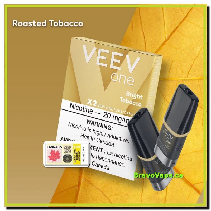 VEEV ONE POD1.8%-Bright Tobacco (Ontario Stamped)