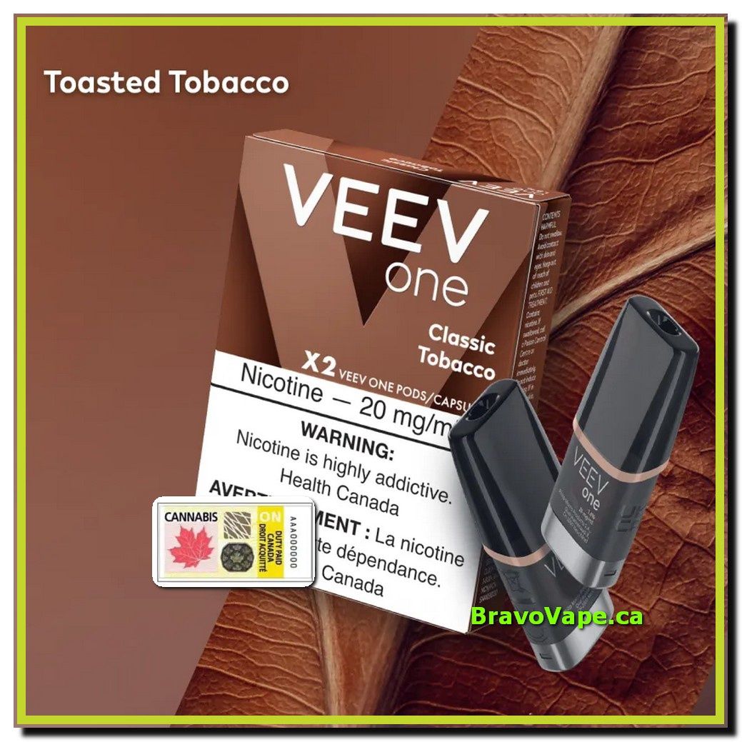 VEEV ONE POD1.8%-Classic Tobacco - Refined Tobacco (Ontario Stamped)