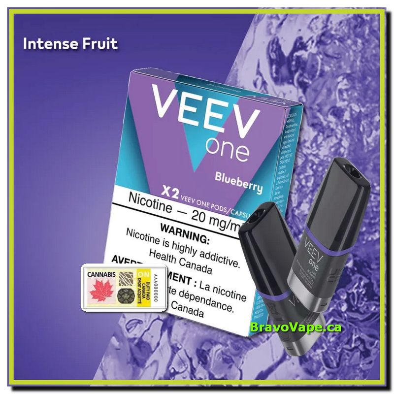 VEEV ONE POD1.8%-Blueberry - Intense Fruit (Ontario Stamped)