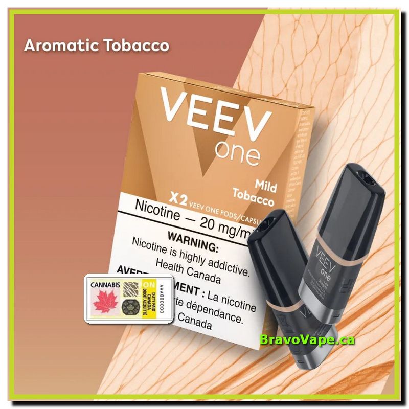 VEEV ONE POD1.8%-Mild Tobacco (Ontario Stamped)