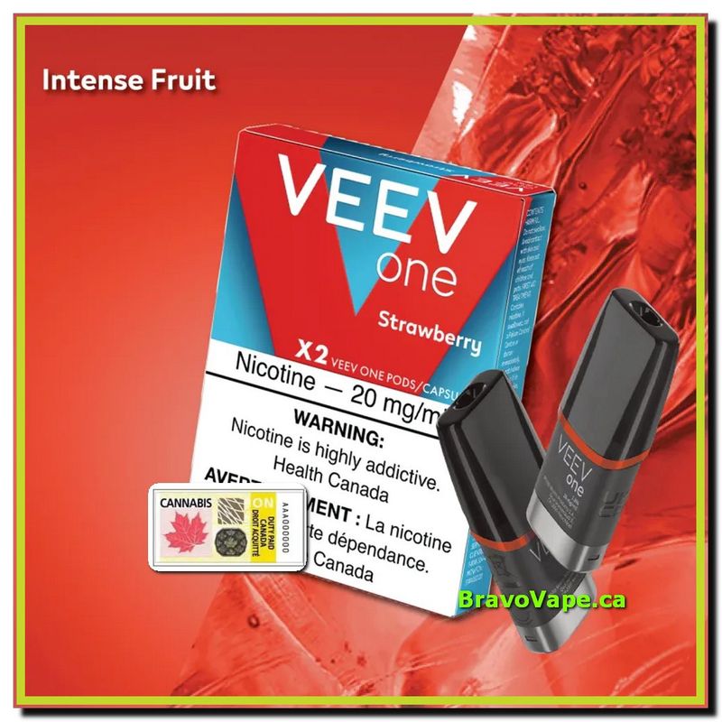 VEEV ONE POD1.8%-Strawberry - Intense Fruit (Ontario Stamped)