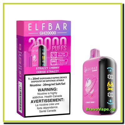 ELF BAR GH20K-STRAZZY CHERRY