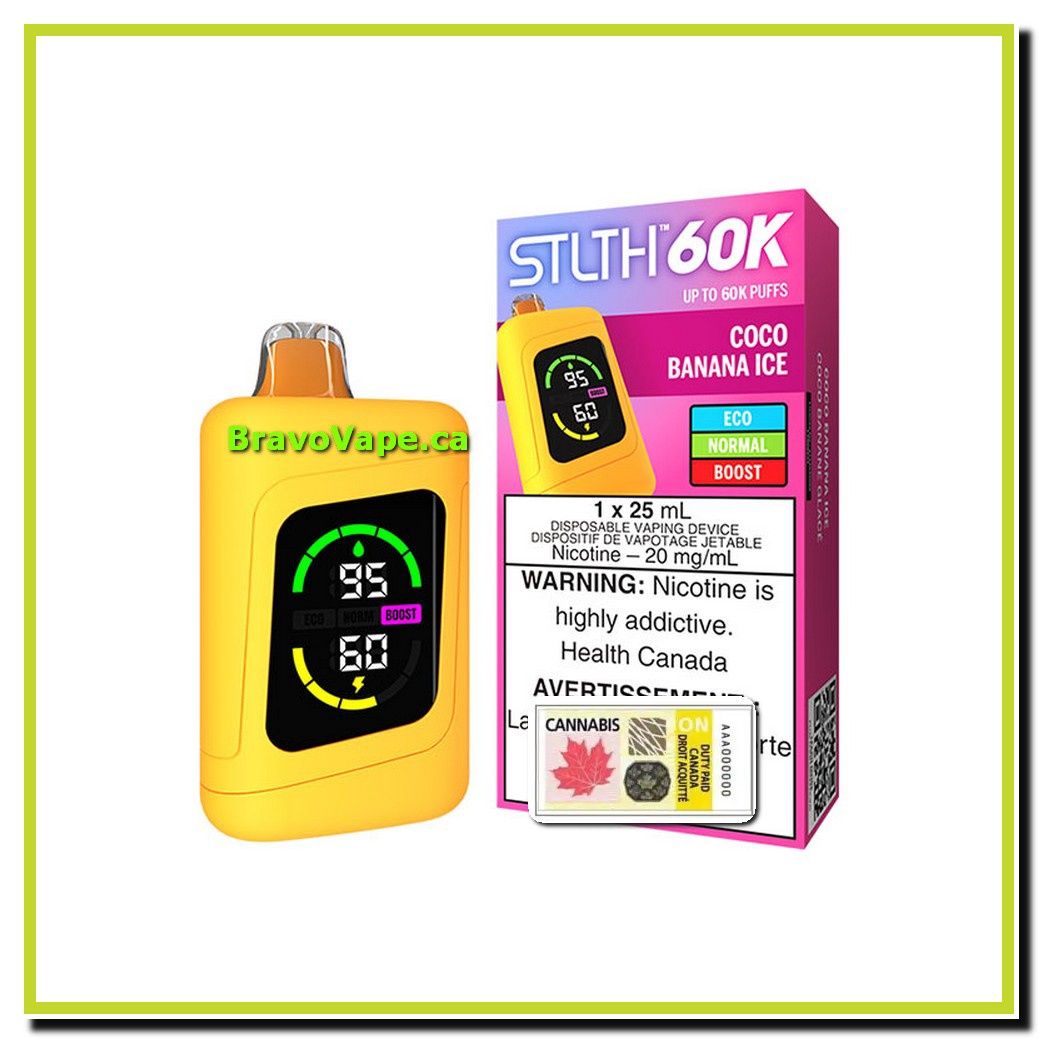 STLTH 60K-COCO BANANA ICE (Ontario Stamped)