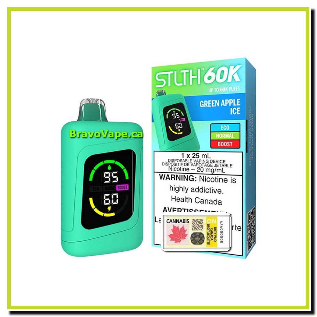 STLTH 60K-GREEN APPLE ICE