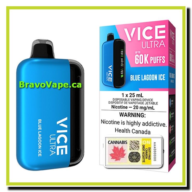 VICE ULTRA 60K-BLUE LAGOON ICE (Ontario Stamped)