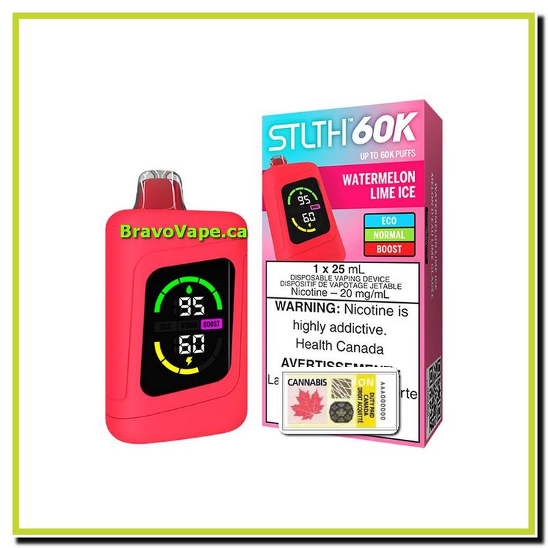STLTH 60K-WATERMELON LIME ICE