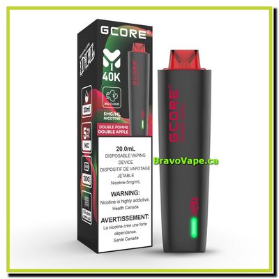 GCORE HOOKAH 40K-DOUBLE APPLE (NP)