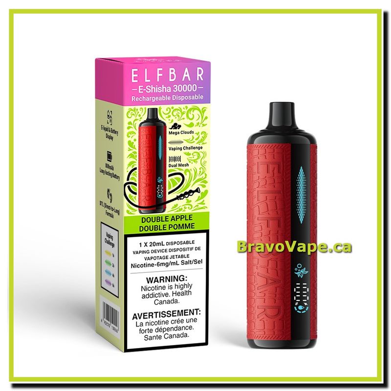 ELF BAR E-SHISHA 30K-DOUBLE APPLE