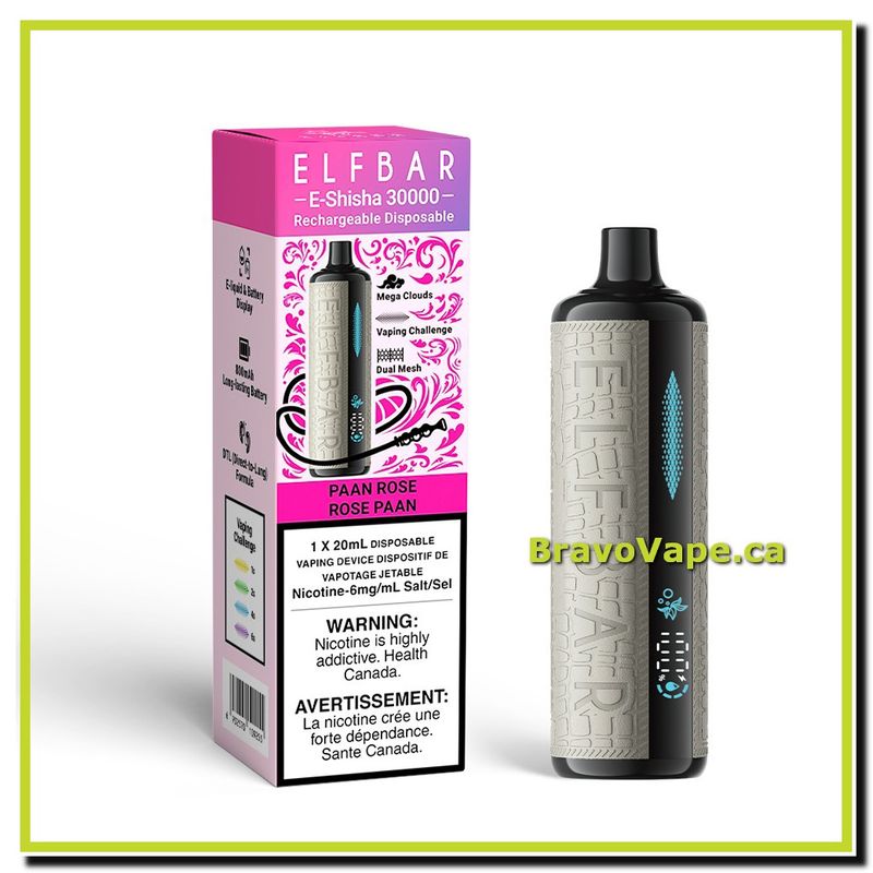 ELF BAR E-SHISHA 30K-PAAN ROSE