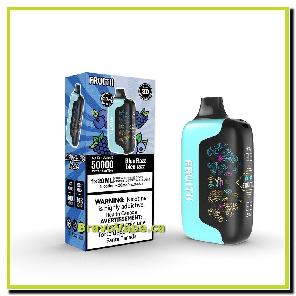 Disposable-Fruitii 50K-BLUE RAZZ