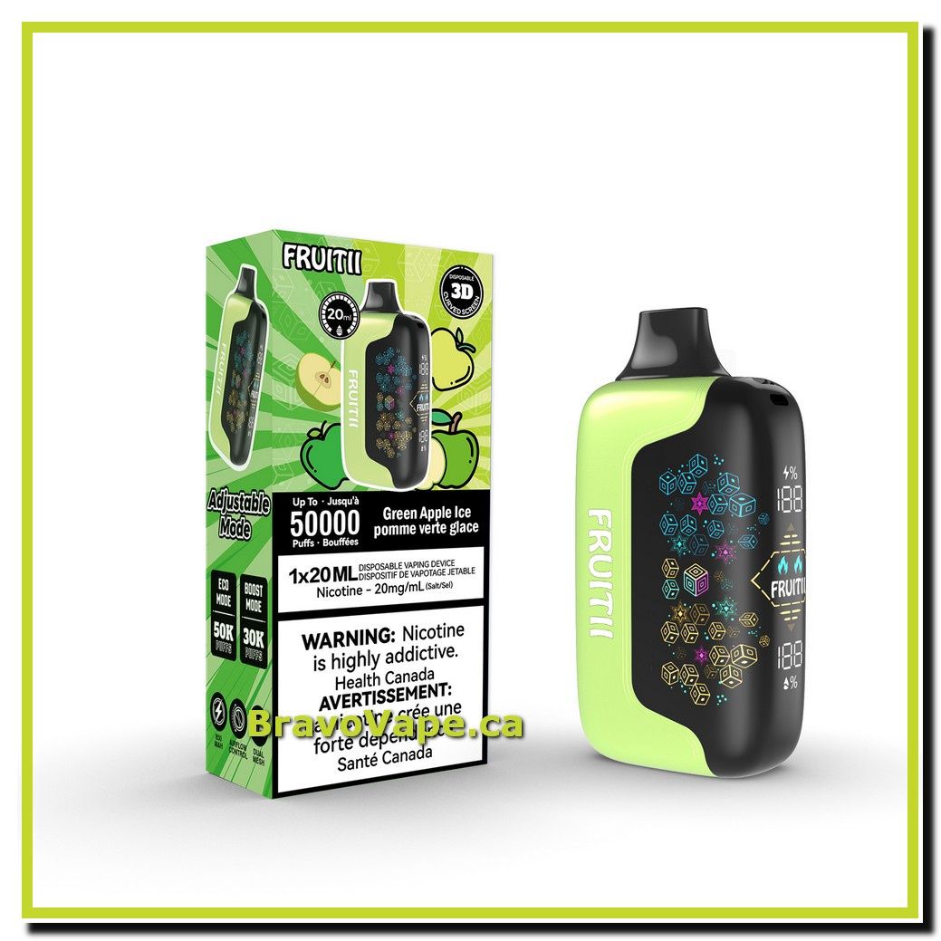 Disposable-Fruitii 50K-GREEN APPLE ICE