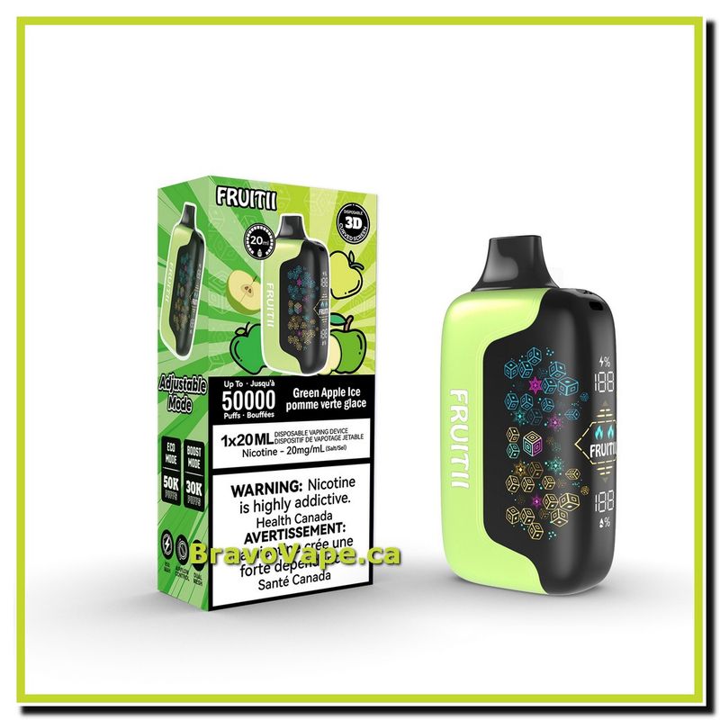Disposable-Fruitii 50K-GREEN APPLE ICE