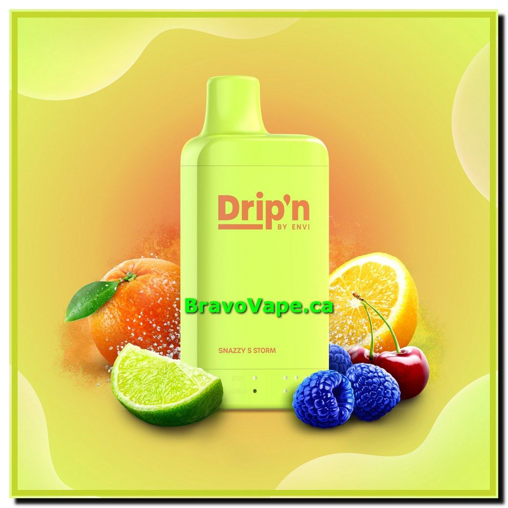 Drip&#39;n by Envi 8ML Disposable-Snazzy S Storm [Ontario]