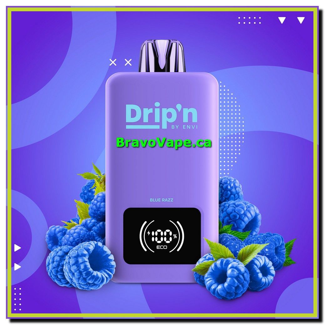 Drip&#39;n by Envi 26ML Disposable-Blue Razz [Ontario]