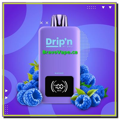 Drip&#39;n by Envi 26ML Disposable-Blue Razz [Ontario]