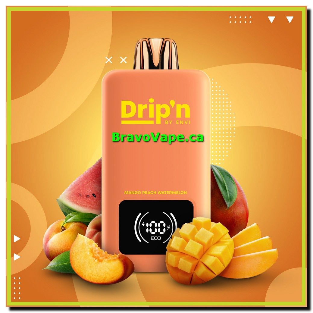 Drip&#39;n by Envi 26ML Disposable-Mango Peach Watermelon [Ontario]