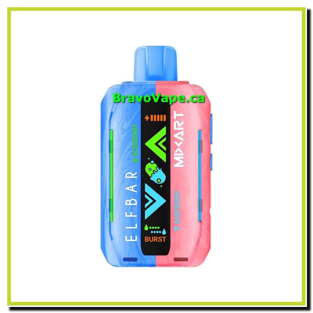 ELF BAR MIXART 40K DISPOSABLE-BLUE RAZZ ICE