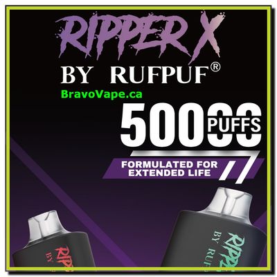 RIPPER X POD 50K (Turbo 2 in 1 - 50000 Puffs) | Bravo Vape