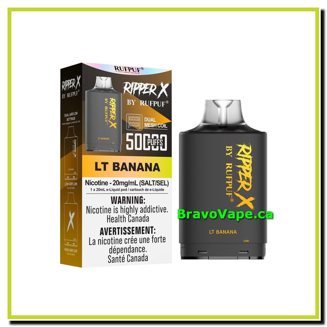 RIPPER X FIZZY 50K-LT BANANA