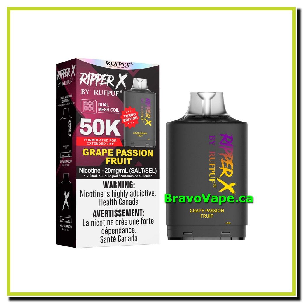 RIPPER X 50K-GRAPE PASSION FRUIT
