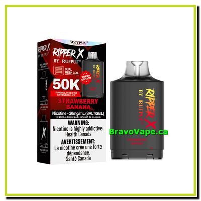 RIPPER X 50K-STRAWBERRY BANANA