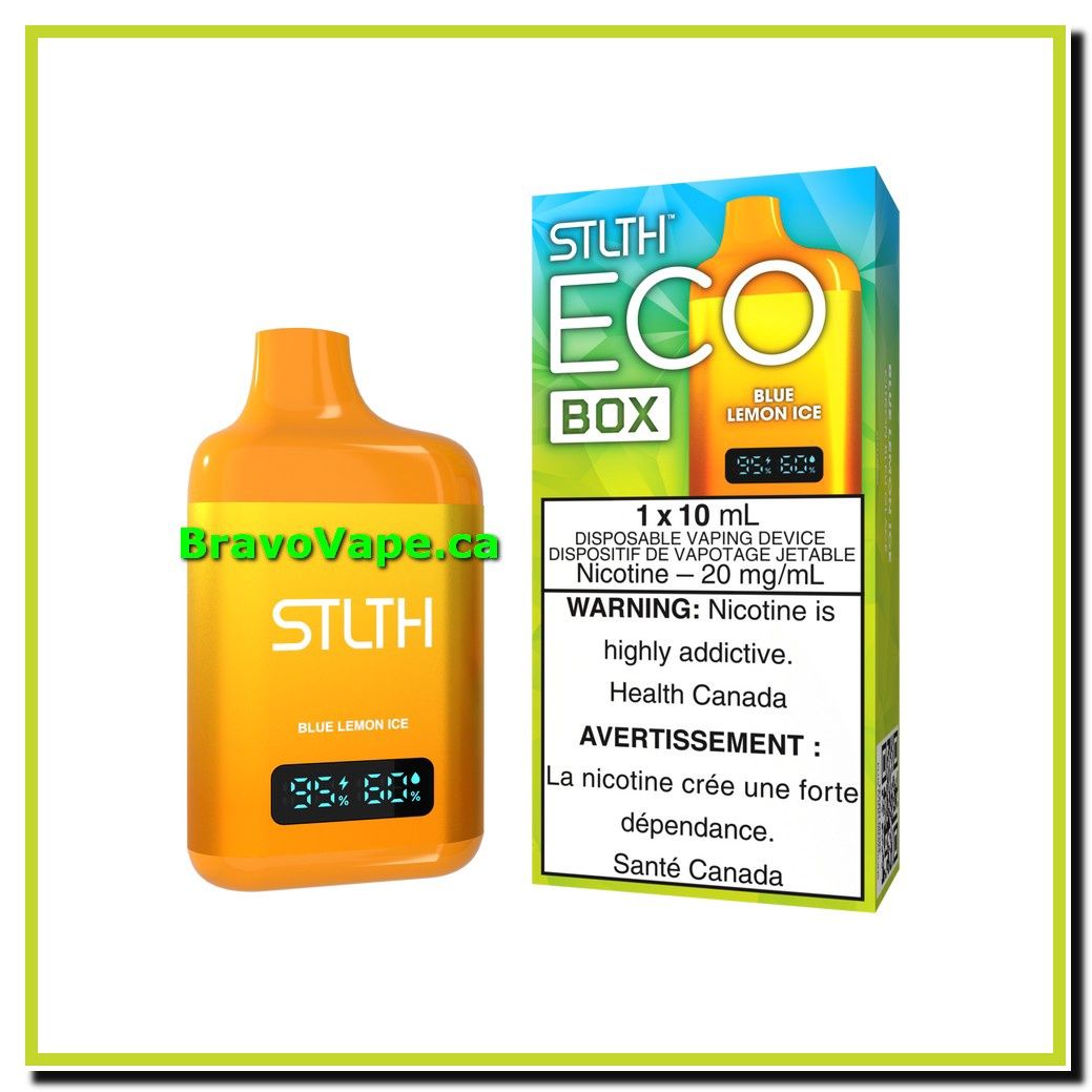 STLTH ECO BOX 10ML-BLUE LEMON ICE