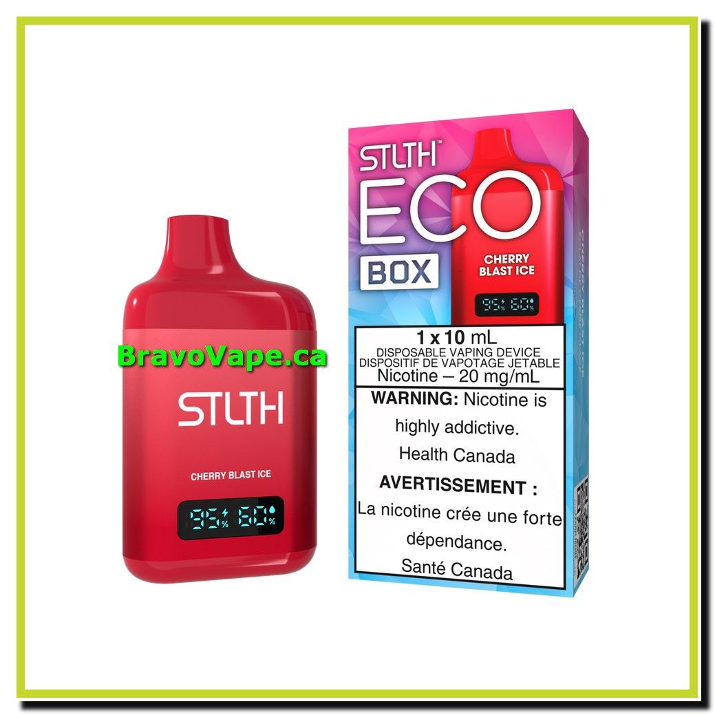 STLTH ECO BOX 10ML-CHERRY BLAST ICE