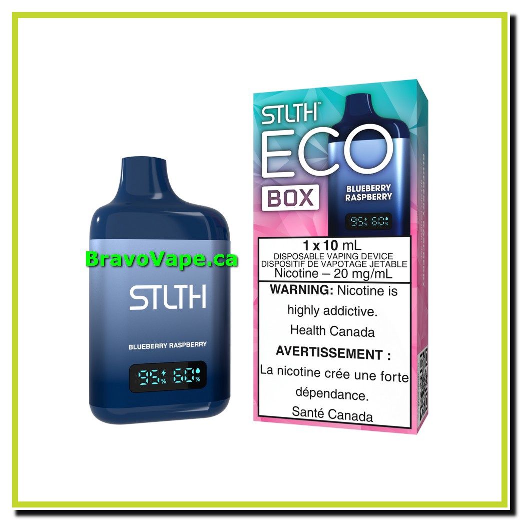 STLTH ECO BOX 10ML-BLUEBERRY RASPBERRY