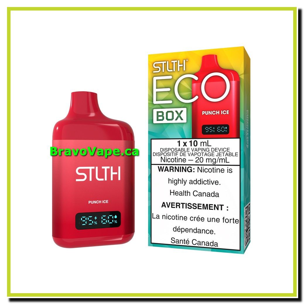 STLTH ECO BOX 10ML-PUNCH ICE
