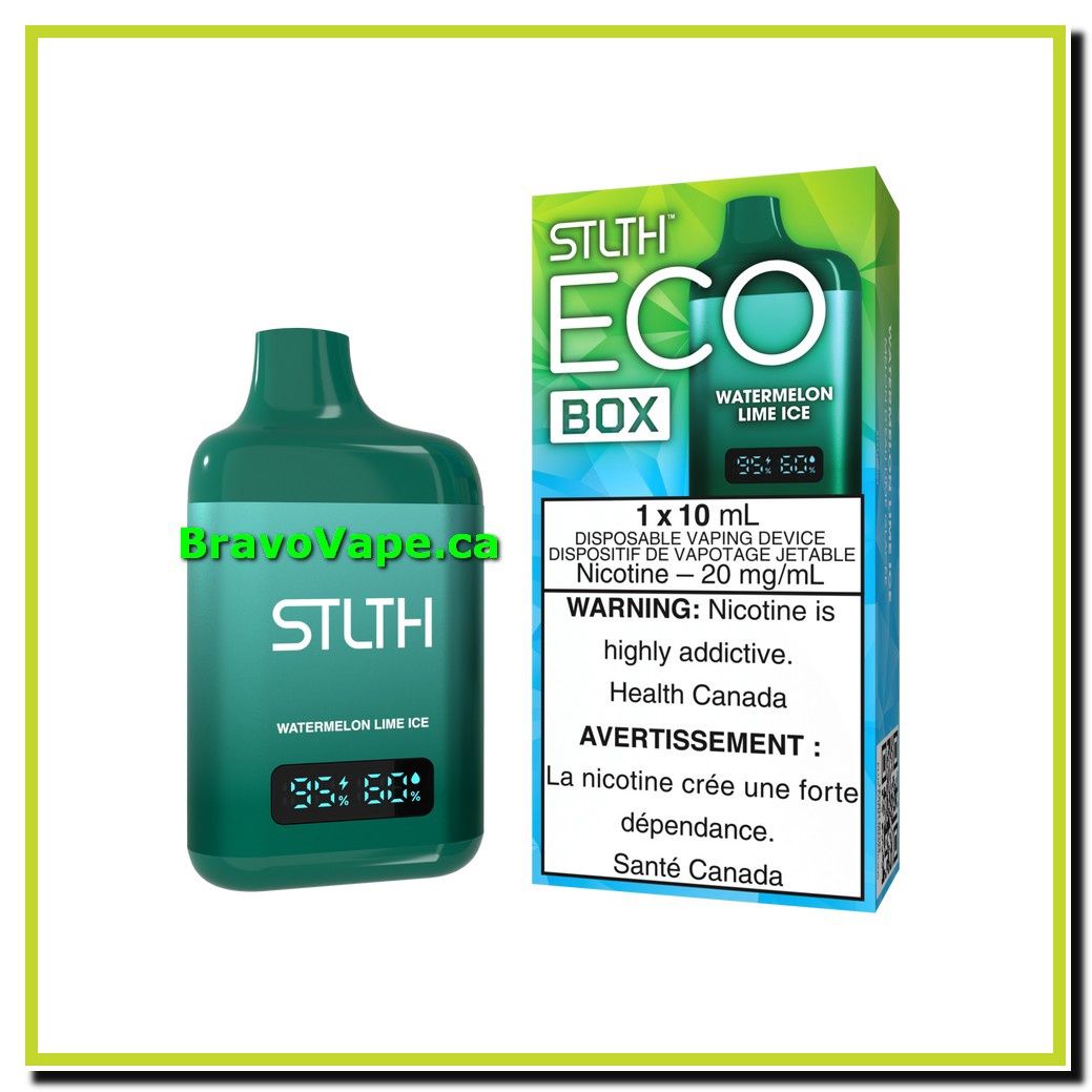 STLTH ECO BOX 10ML-WATERMELON LIME ICE